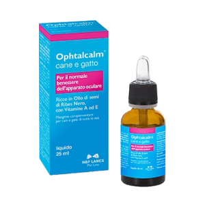 Ophtalcalm cane e gatto Gocce 25ML NBF LANES