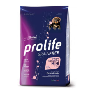 Grain Free Puppy Sensitive Pork & Potato Mini