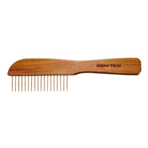 Wooden Poodle Comb 23cm Rosewood Comb SHOW TECH
