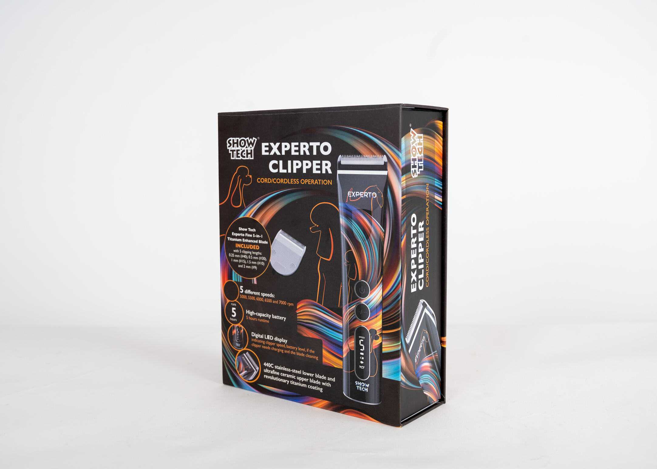 Show Tech Experto Cordless Clipper 5 Velocità 2