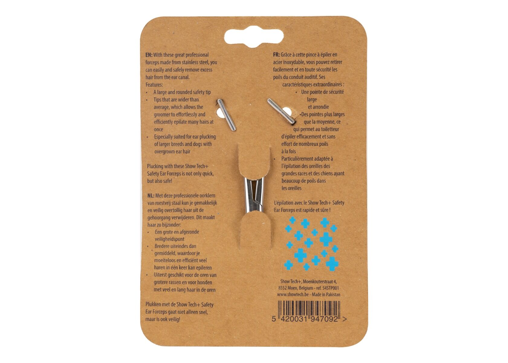 Show Tech+ Pinze per orecchie con sicura 14 cm 7