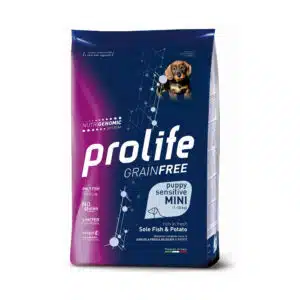 Crocchette Grainfree Puppy Sensitive Sole Fish & Potato MINI